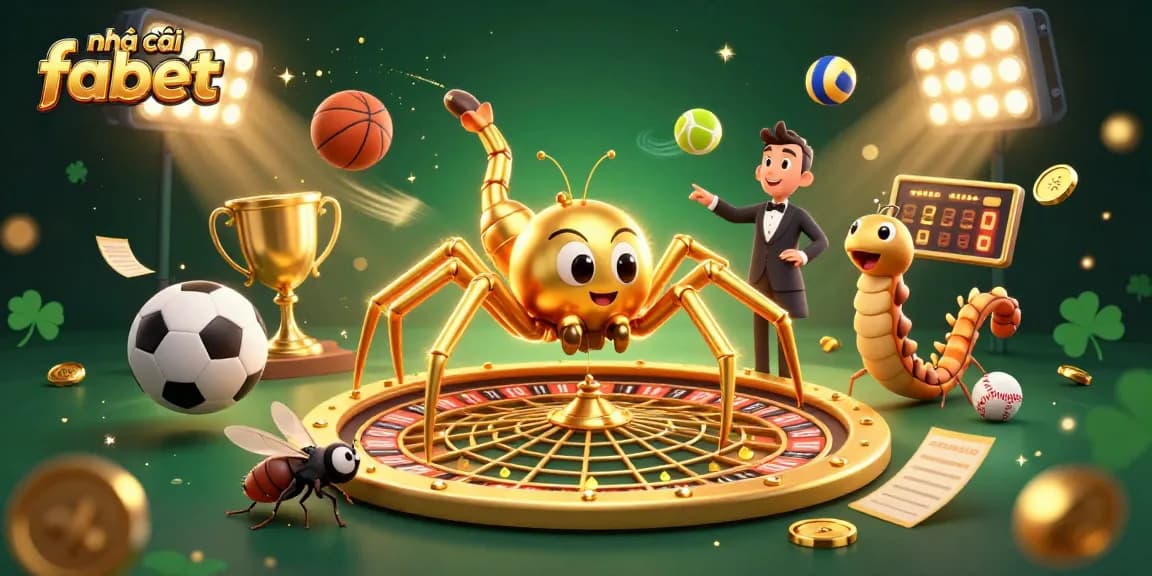 Explore the exciting realm of nhà cái fabet, featuring 3D characters and dynamic casino elements.