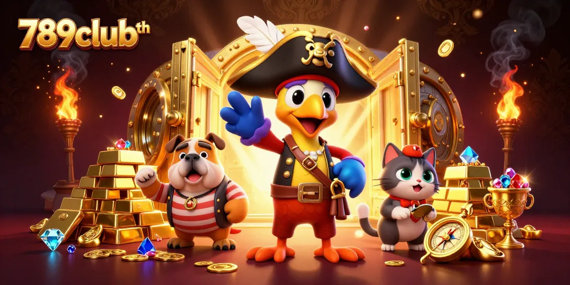 Engage with 789clubth and uncover treasures in this vibrant pirate-themed casino adventure.