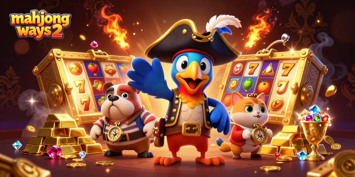 Experience exciting gameplay with mahjong ways 2 featuring vibrant slot reels, treasure, and charm.