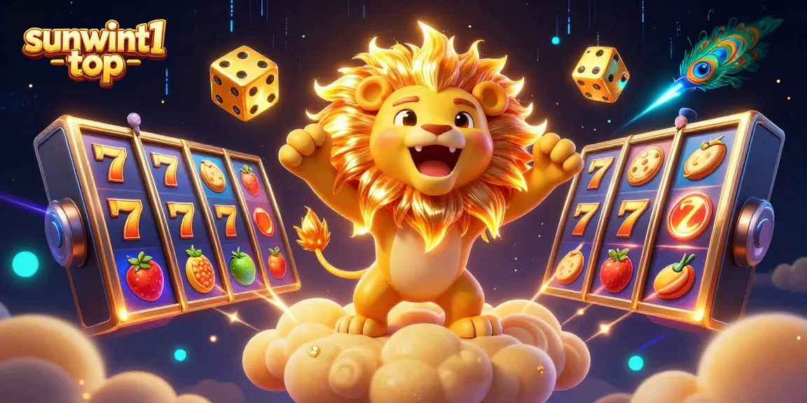 Experience thrilling gameplay at sunwint1 top with vibrant slot reels and dynamic elements.